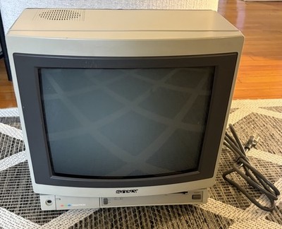 Sony Trinitron PVM-1380 13'' Video Retro Video Game CRT TV Monitor (Tested)