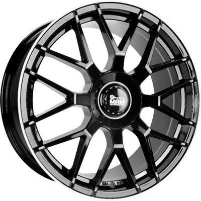 4x Alufelgen MAM GT1 für Volkswagen Golf R (VII) AU ABE 18 Zoll Felgen