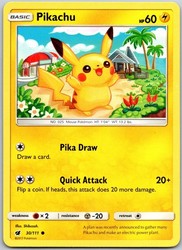 Pikachu 30/111 Crimson Invasion