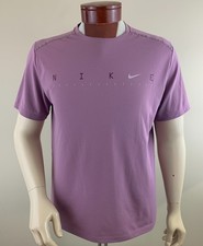 NIKE Men's Miler Future Fast Dri-Fit Short Sleeve Running Shirt T-Shirt Size L