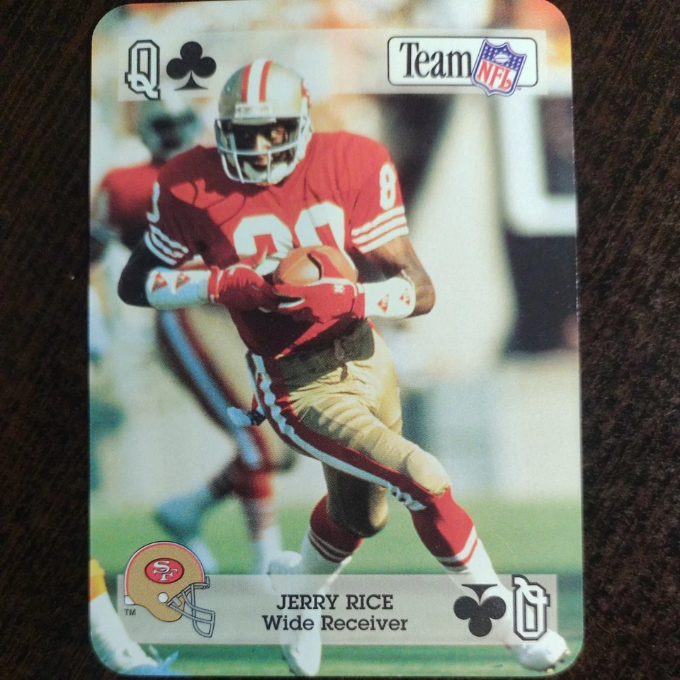 1992 Sport Decks Team NFL Star Playing Cards - Rice, Thomas, Esiason - Image 3 of 4