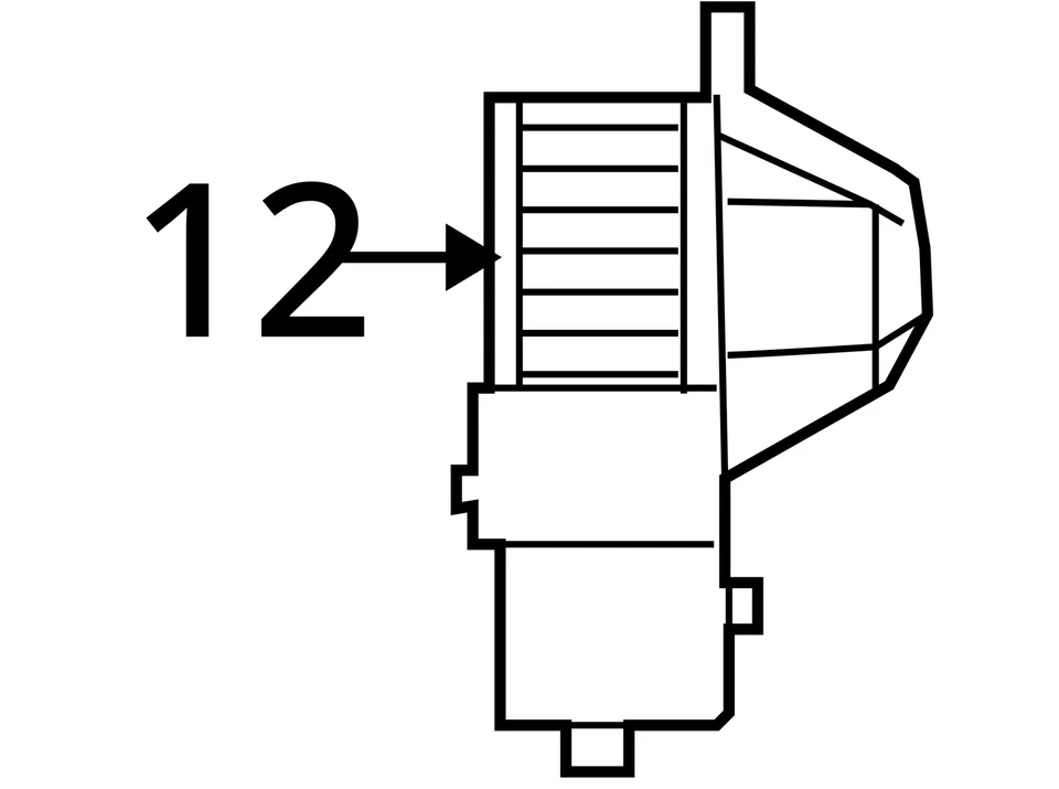 Motor soplador delantero para BMW X6 15-19 2034847 Foto 4 de 4