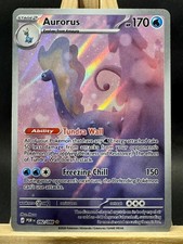 Aurorus Illustration Rare Pokemon Trading Card Game Perfect Order 092/088 NM