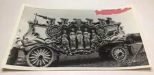 Ringling Bros Five Graces Circus Bandwagon Black White Photograph 6x10 Vtg