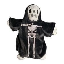 TY Beanie Babies CREEPERS Skeleton Grim Reaper Halloween Beanbag Toy W/Tags