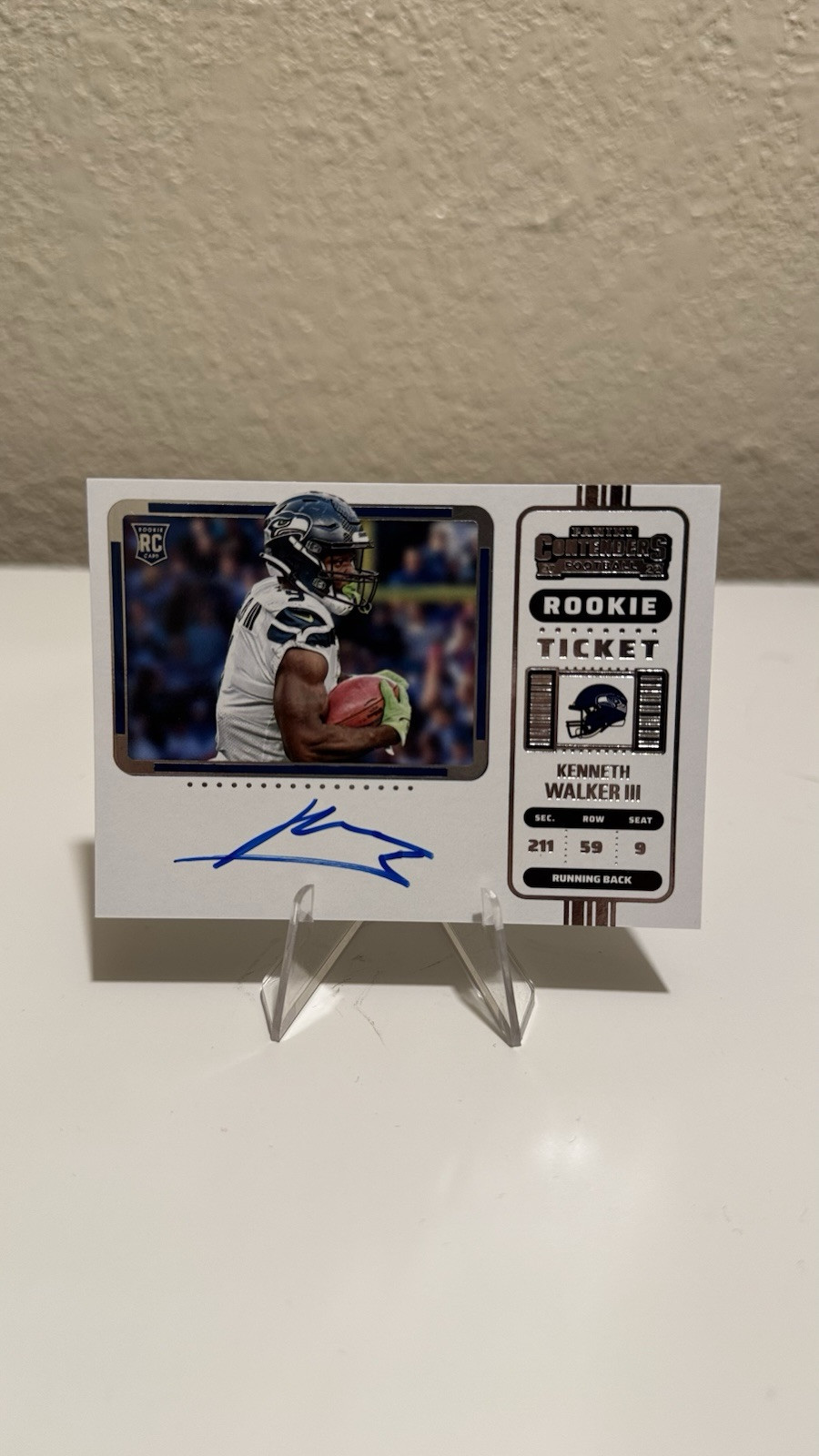 2022 Panini Contenders - Rookie Ticket RPS Variation #126 Kenneth Walker III