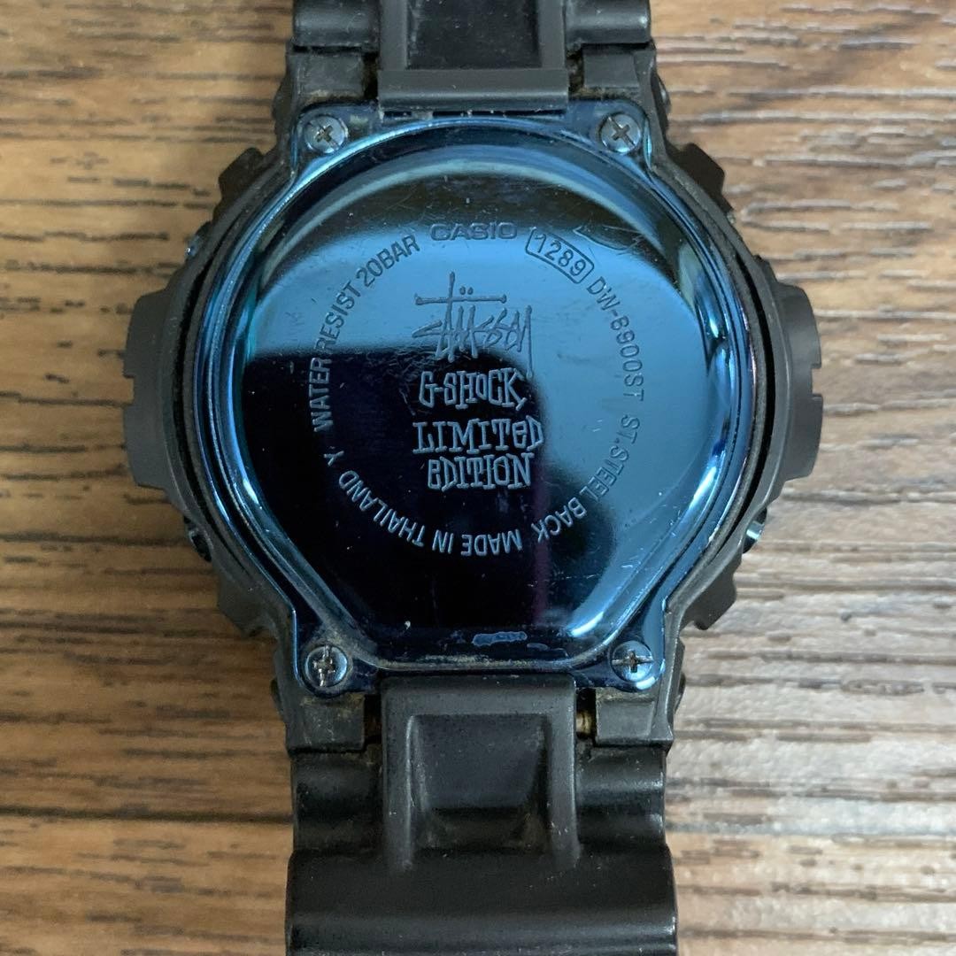 STUSSY x CASIO 30th Anniversary Model G-SHOCK DW6900-ST | eBay