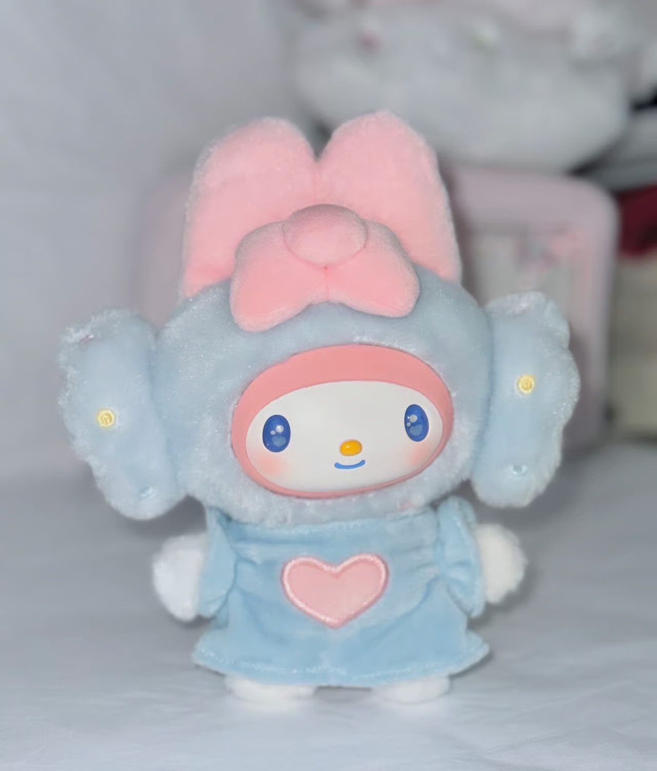 Sanrio Hello Kitty and Friends Blue Flutter Series- My Melody Plush Keychain