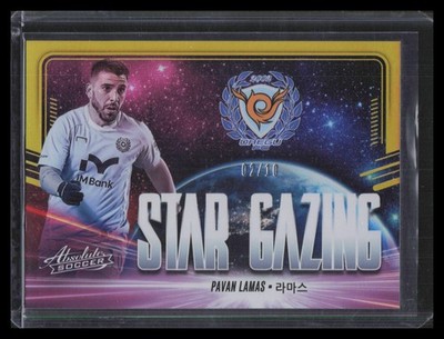 Pavan Lamas Gold /10 2025 Panini Prizm K League #17 Star Gazing Gold A