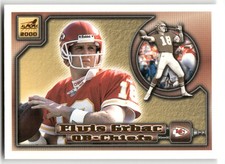 Elvis Grbac 2000 Pacific Aurora Premiere Date SN Football Excellent