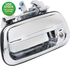 Chrome Tailgate Door Handle for 2000 2006 Toyota Tundra Rear Liftgate Latch