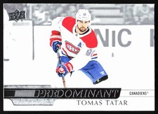 2020-21 Upper Deck Predominant Tomas Tatar Montreal Canadiens #PR-11