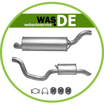 Auspuffanlage Chrysler Grand Voyager V RT & Dodge Grand Caravan 3.6 ab. Bj. 2011