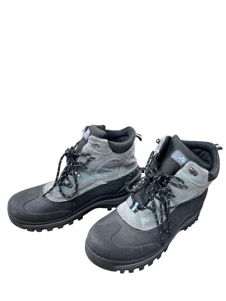 Botas al Tobillo Ozark Trail Para Hombres Gris Cuero Negro Senderismo Talla 10 SKU 8830 Foto 3 de 4