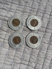 4 1948 Wheat Good Luck Penny R & S Sales Co 6th & Grant Carthage Missouri