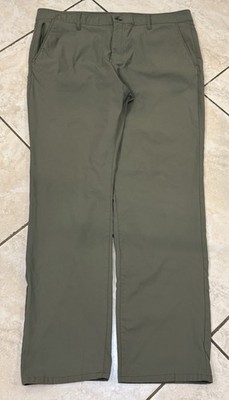 Men s Weatherproof Vintage Tech Pant Size 42x32 Olive Green