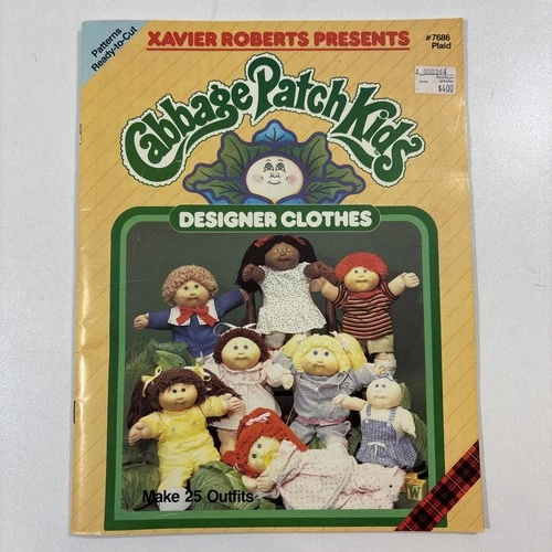 Cabbage Patch Kids︱Pattern Magazine︱Designer Outfits︱Vintage Clothes︱#7686