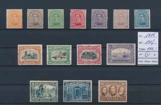 LT09294 Belgium 1915 monuments king Albert I fine lot MH cv 110 EUR