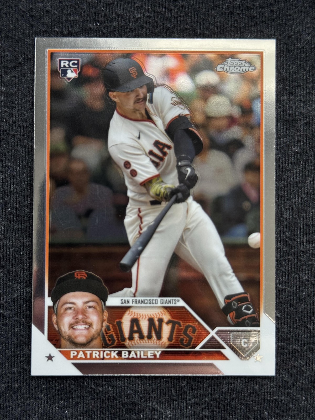 2023 Topps Chrome Update #USC217 Patrick Bailey Rookie San Francisco Giants