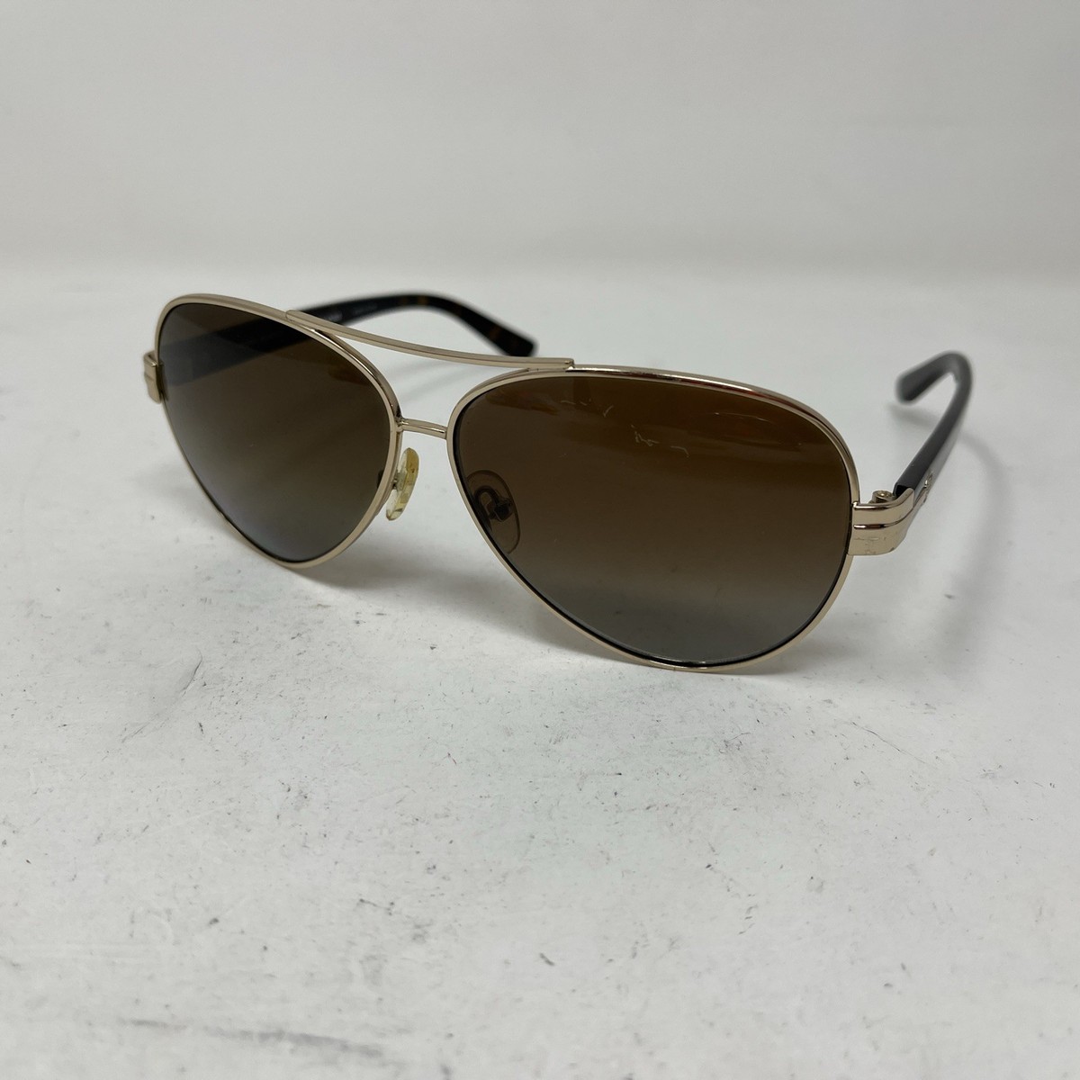 TORY BURCH TY 6031 341T5 GOLD TORTOISE W/ BROWN GREEN 