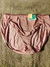 Size 10 Vanity Fair Hi-Cut Nylon Panties "Illumination"
