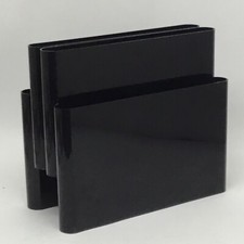 PORTARIVISTE KARTELL BLACK NERO VINTAGE VISSUTO NEGLI ANNI 70 DESIGN G. STOPPINO