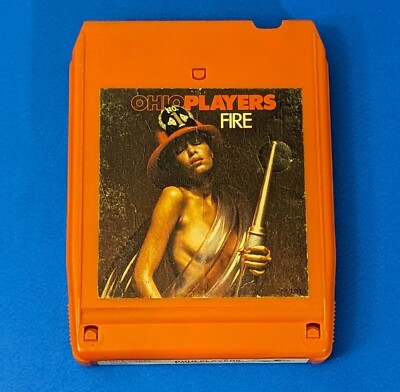 Ohio Players - Fire (1974 8-Track) Mercury MC8-1-1013 Orange Shell - Untested