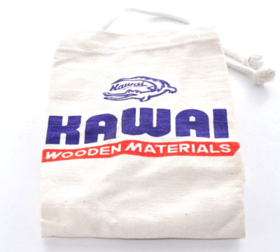 Seltene KAWAI Vintage handgefertigte Holzhandwerk Schürze 70er Jahre verstell...