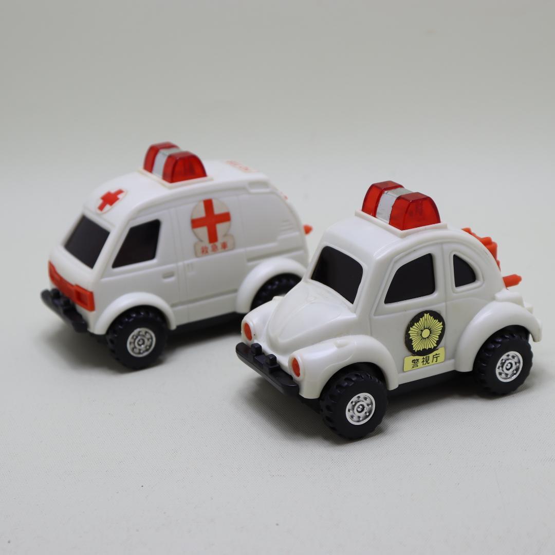 Retro Mini Car Police Car Ambulance Korea C-44 #PCGK5R