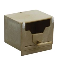 Plastic Finch Nest Box Small- open front