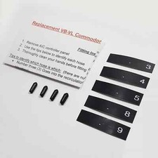 BRAND NEW HEATER and AC A/C HOSE LABELS + VALVE PLUGS for VB VC VH VK VL