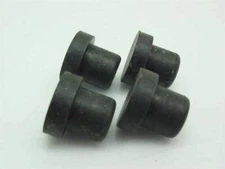 Round Rubber Feet Equipment Bumper - Set of 4 - No Sticky Pads - 3/4 Inch Base