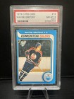1979 O-Pee-Chee OPC Hockey #18 Wayne Gretzky Rookie PSA 8 (OC) NM-MT