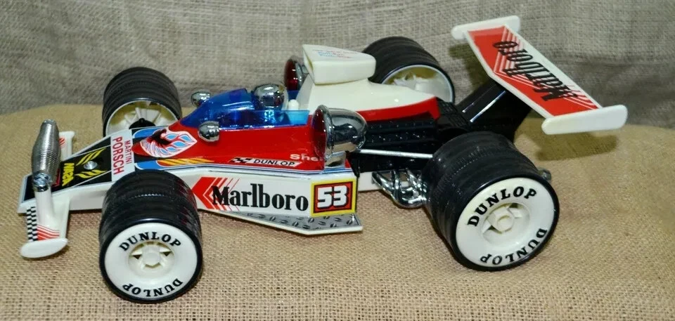 Martini Porsch Modellino Auto Vintage 1:18 F1 Formula 1 Cheng Ching Toys 1987 - Immagine 3 di 4