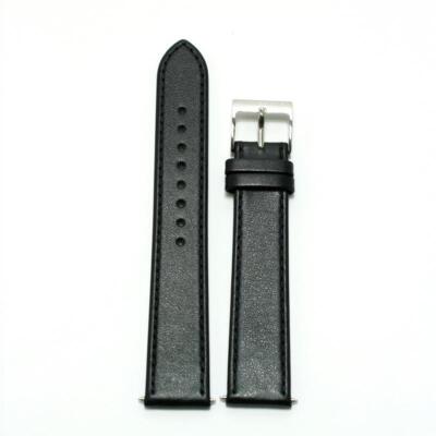 JUNGHANS Max Bill 純正革ベルト Junghans Max Bill Replacement Leather Band Belt 18mm Black Genuine