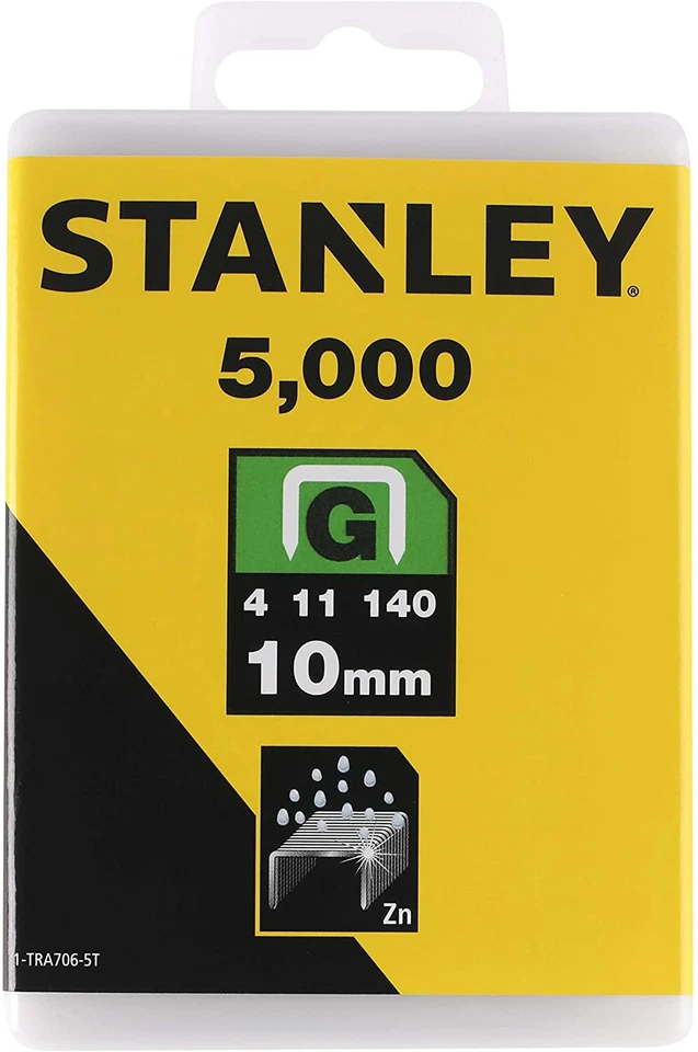AKTION Stanley Hammertacker Schlagtacker 6-PHT150 inkl. 5.000 Klammern 10mm - Bild 4 von 4