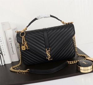 Nera catena Borse per Donna di Saint Laurent | FASHIOLA.it