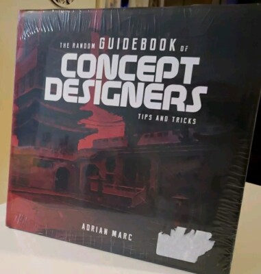 The Random Guidebook Of Concept Designers New Sealed Adrian Marc
