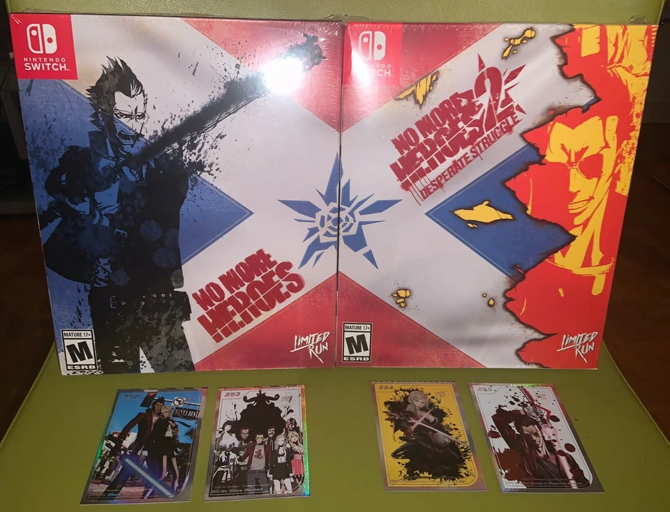 Nintendo Switch No More Heroes 2 Desperate Struggle USA Neuf sous Blister