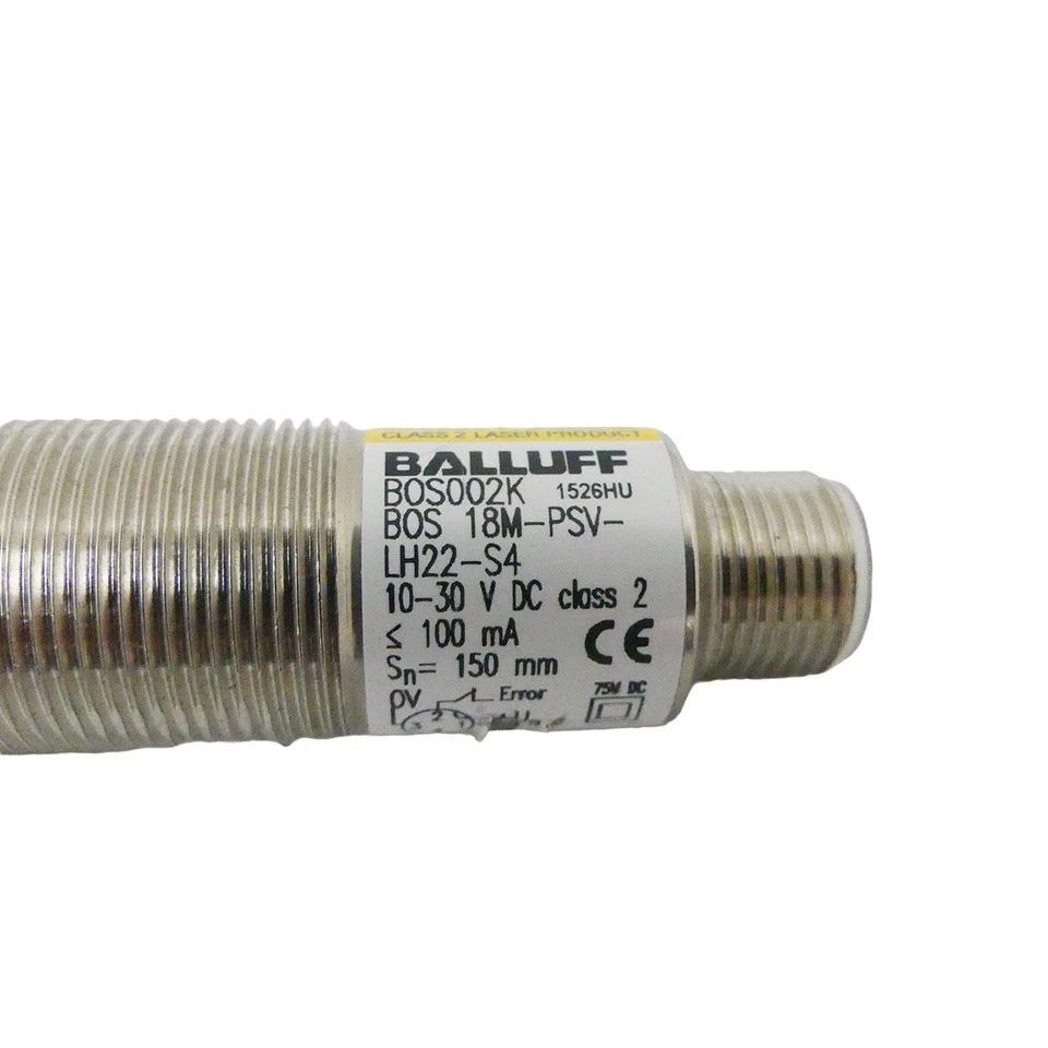 BALLUFF BOS 18M-PSV-LH22-S4 pulsador de luz BOS002K -sin usar- Foto 3 de 3