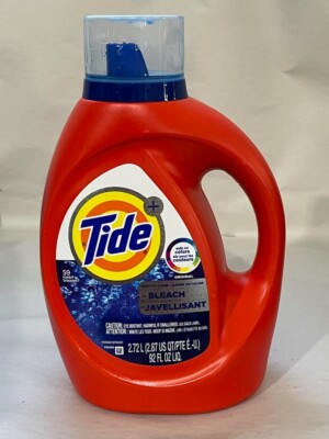 Tide Plus Bleach Alternative Liquid Laundry Detergent, 92 fl oz, 59 Loads