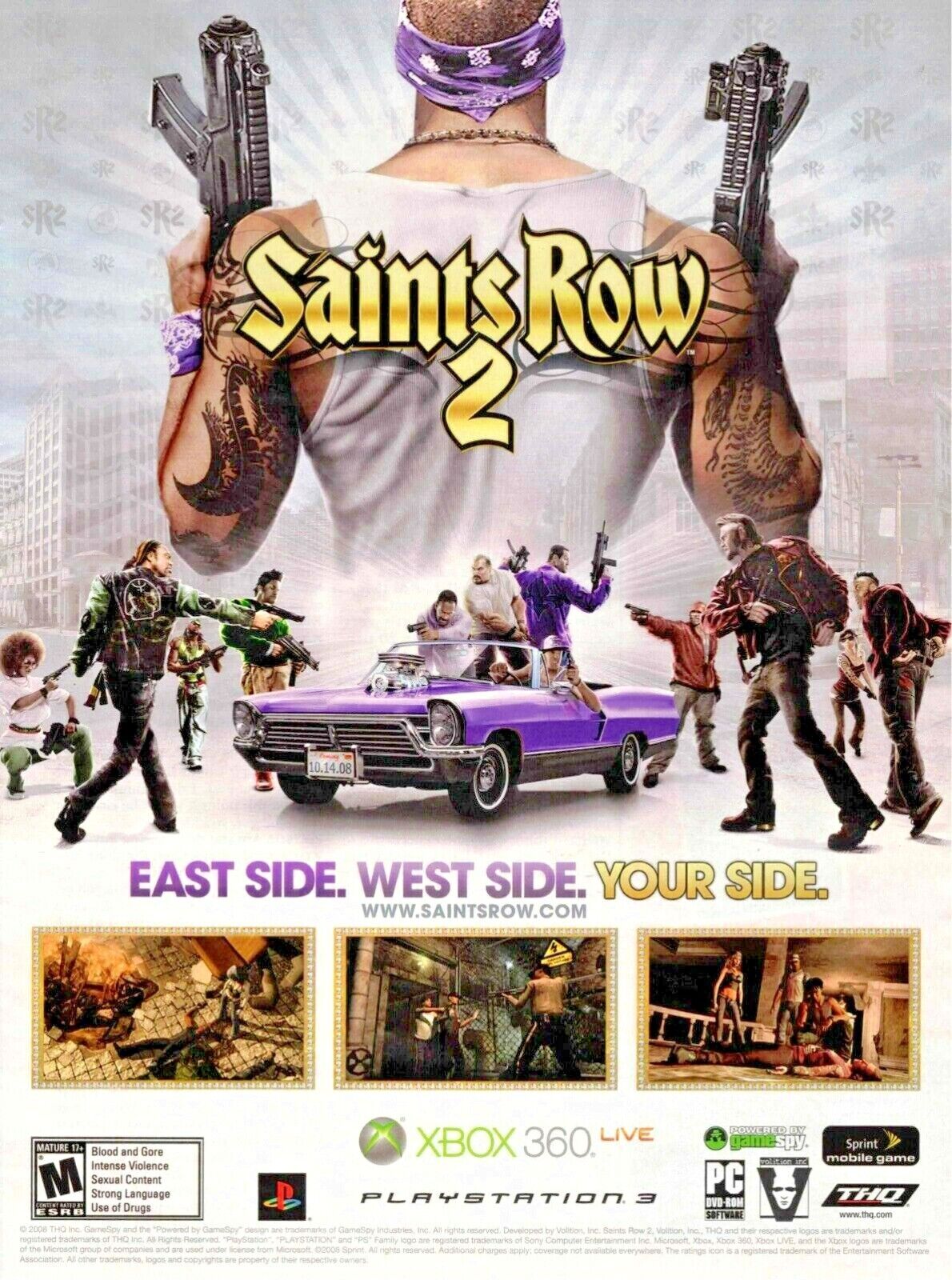 Xbox Saints Row 2 Games