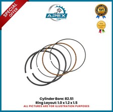 SET ANELLI PISTONE MOTORE AUDI A3 TT 1.8 CDNC TFSI BENZINA MISURA STD 06H198151E NUOVI