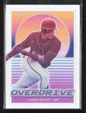 2021 Panini Chronicles #13 Juan Soto Overdrive Holo Washington Nationals (H)