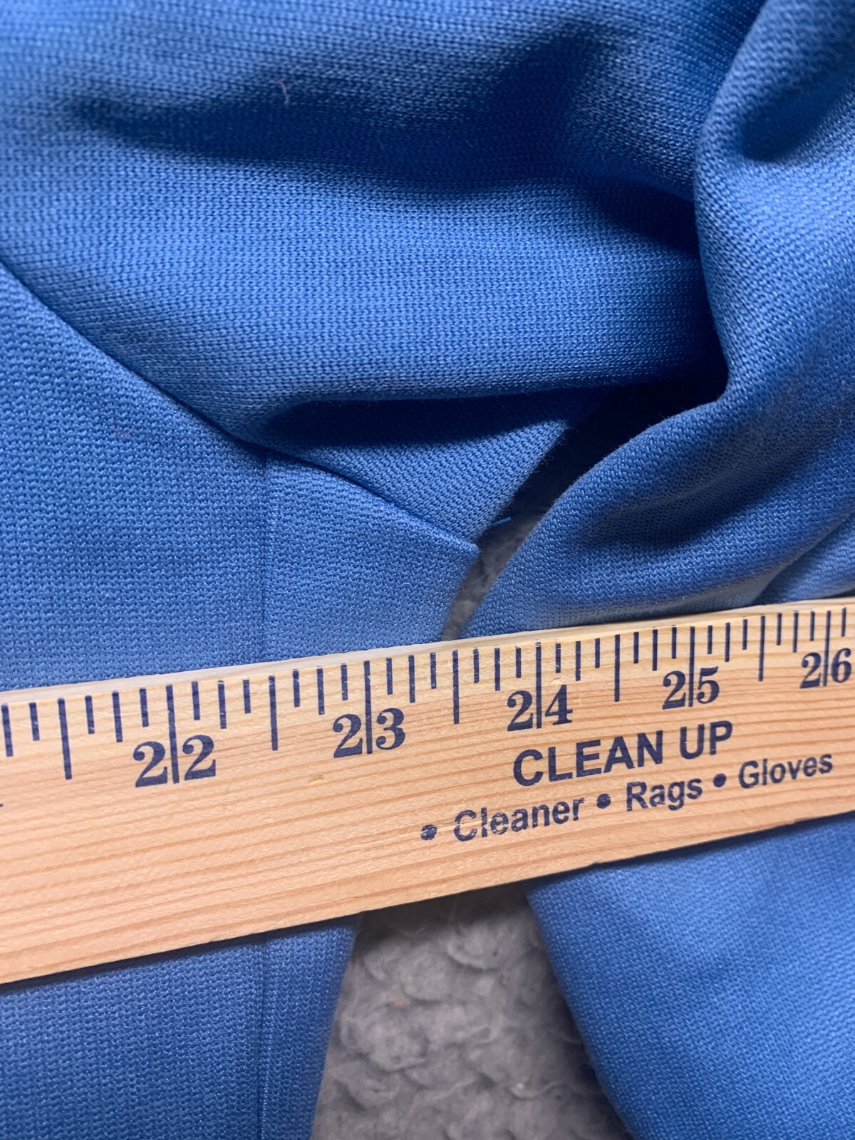 Polo Sport Uomo Giacca Blu Grande Regolare Blu Pony Fill Zip Manica Lunga Tinta Unita