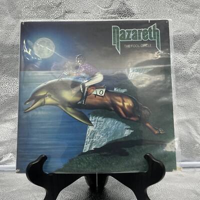 NAZARETH - The Fool Circle - 1980 Vinyl 12'' Ultrasonic Clean W/lryic Sheet