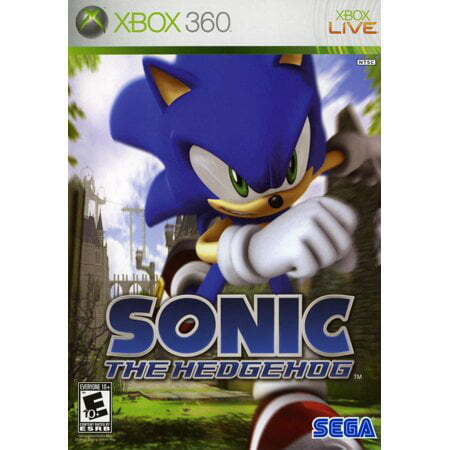 XBOX 360 Sonic the Hedgehog Video Game TESTED WORKS