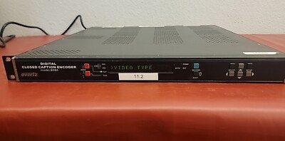 Evertz Model 8084 Digital Closed Captioning Encoder. Fast Shipping!