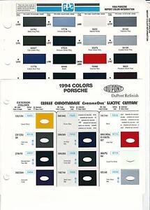 Dupont Centari Color Chart