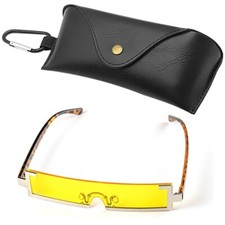 Fashion Rectangular Rectangle Frame Lenses Eyeglasses Glasses Unisex USA Seller